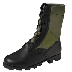 Men's Military Jungle Combat Boots-Green