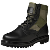 6" Waterproof Goodyear Military Work Boots-Green