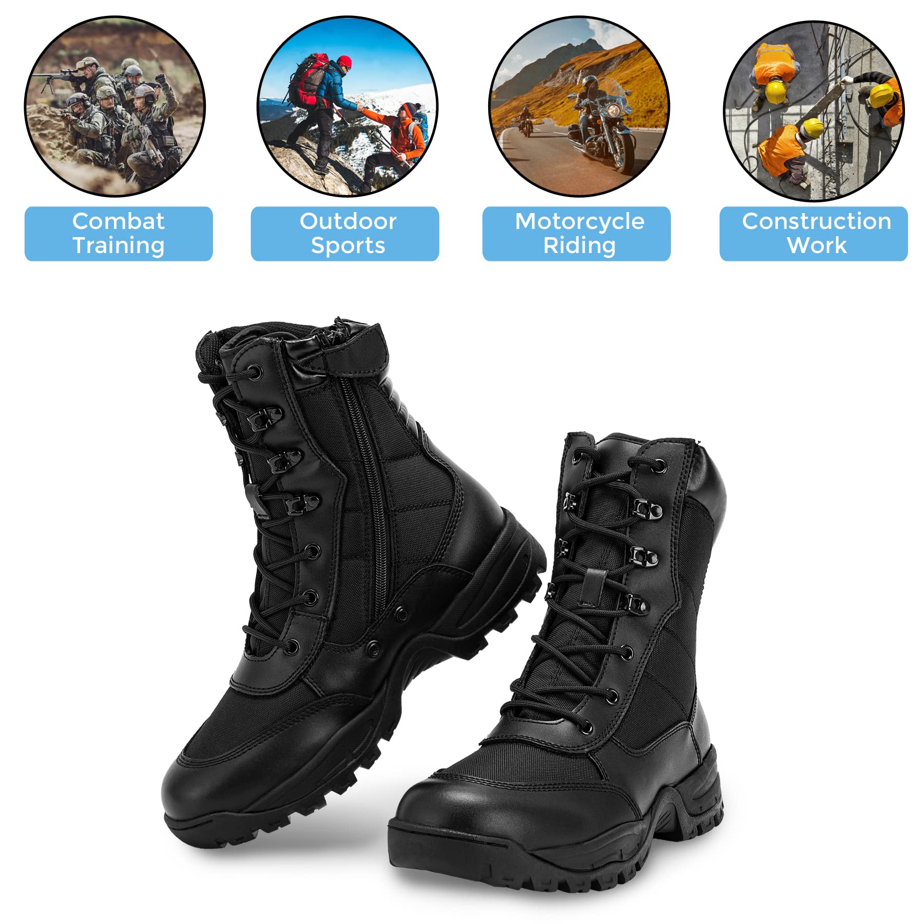 Men's High-Top Tactical Research Boots