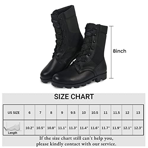 Men's Military Jungle Combat Boots