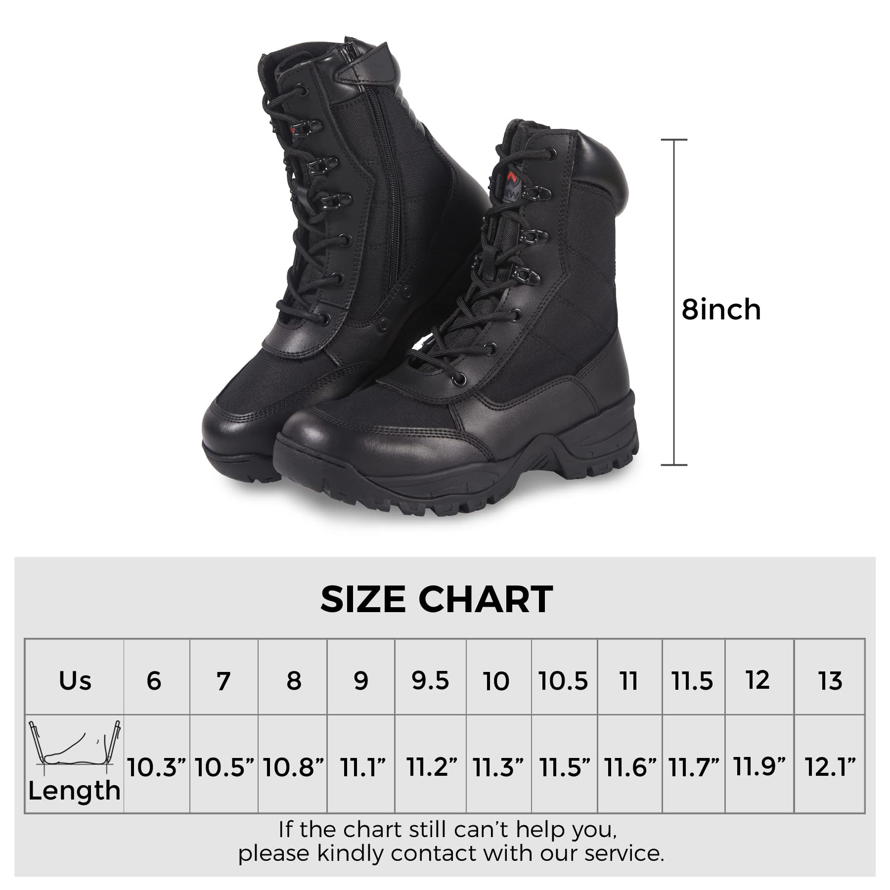 Men's High-Top Tactical Research Boots