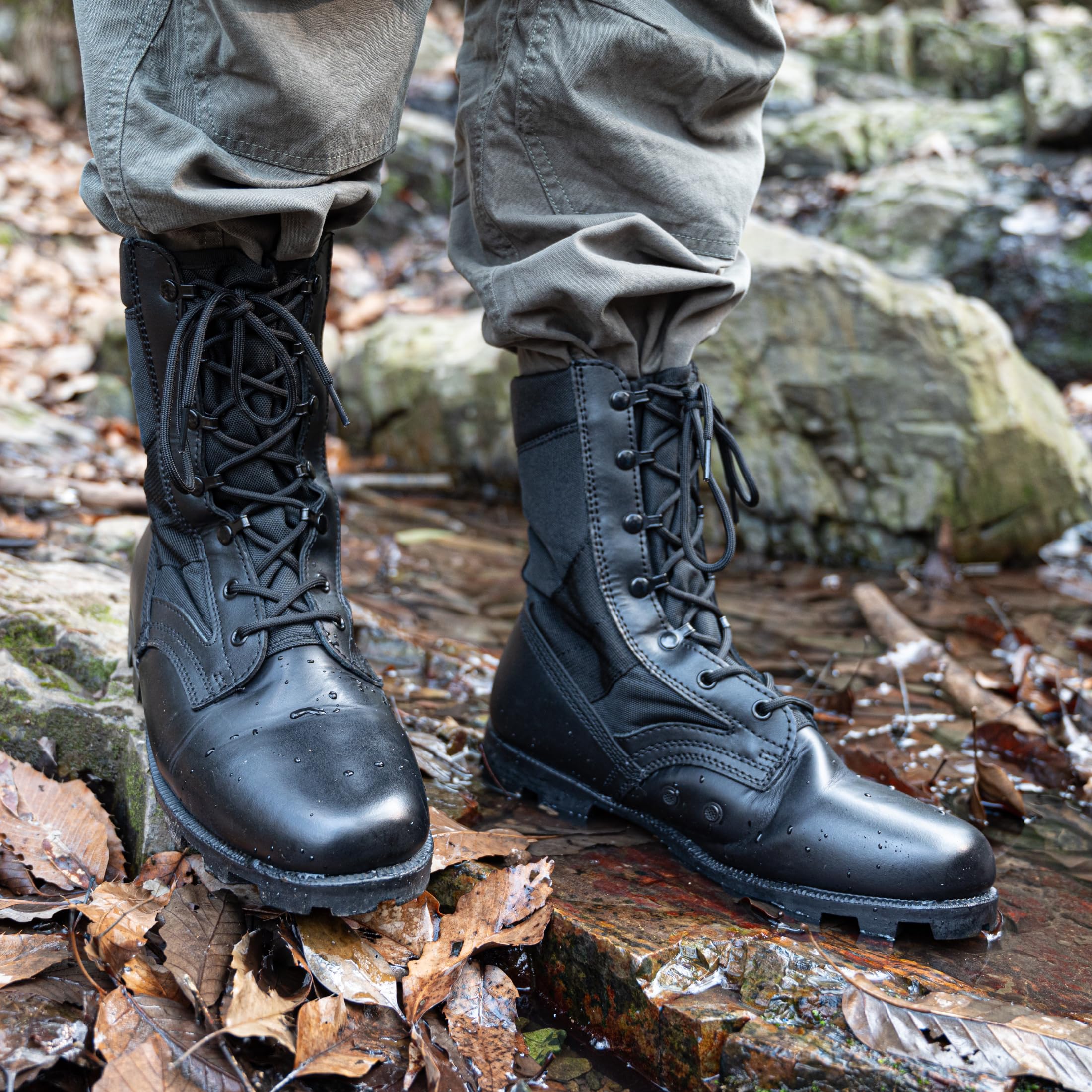 Men's Military Jungle Combat Boots